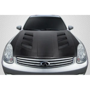 2003-2004 Infiniti G Sedan AM-S Carbon Fiber Hood - image 1