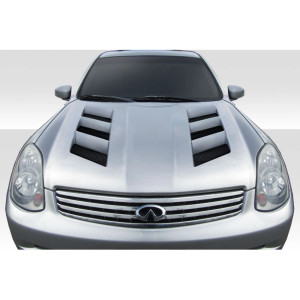 2003-2004 Infiniti G Sedan G35 AM-S Hood - 1 Piece - image 1