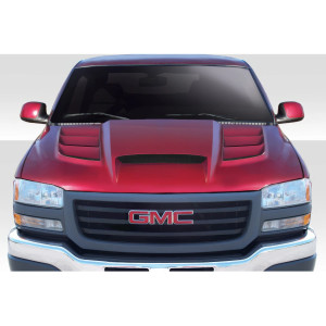 1999-2006 GMC Sierra 2000-2006 Yukon Duraflex Viper Look Hood - 1 Piece - image 1