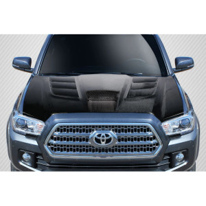 2012-2015 Toyota Tacoma Viper Look Hood - 1 Piece - image 1