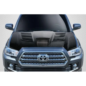 2012-2015 Toyota Tacoma Viper Look Carbon Fiber Hood - image 1