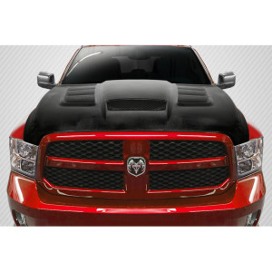 2009-2018 Dodge Ram 1500 Carbon Creations Viper Look Hood - 1 Piece - image 1