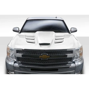2007-2013 Chevrolet Silverado Viper Look Hood - 1 Piece - image 1