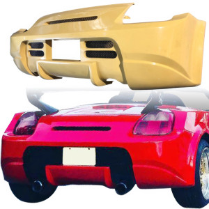 ModeloDrive FRP WI Wide Body Rear Bumper > Toyota MRS MR2 Spyder 2000-2005 - image 1
