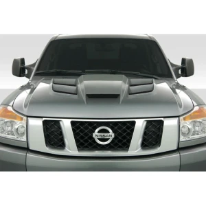 2004-2015 Nissan Titan Viper Look Hood - image 1