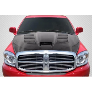 2002-2008 Dodge Ram Viper Look Carbon Fiber Hood - image 1
