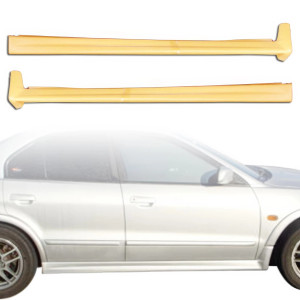 FRP VR4 Side Skirts > Mitsubishi Galant 2000-2003 - image 1