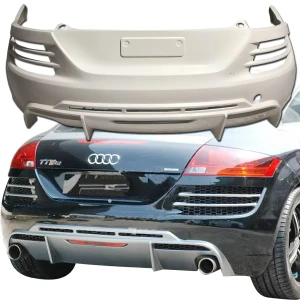 FRP PDES Rear Bumper > Audi TT 2008-2014 - image 1