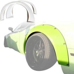 FRP LBPE Wide Body Fender Flares (rear) > Dodge Challenger 2008-2018 - image 1