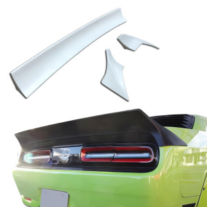 ModeloDrive FRP LBPE Trunk Spoiler Wing 3pc > Dodge Challenger 2008-2018 - image 1