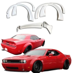 FRP LBPE Wide Body Kit 7pc > Dodge Challenger 2008-2018 - image 1