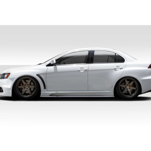 2008-2017 Mitsubishi Lancer VR-S Sideskirt - 2 Piece - image 1