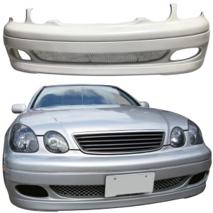 FRP JUNT Front Bumper > Lexus GS300 1998-2005 - image 1