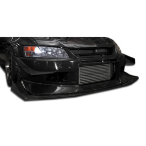 2003-2006 Mitsubishi Lancer Evolution 8 9 VT-X Wide Body Front Under Spoiler Air Dam Lip Splitter - 1 Piece - image 1