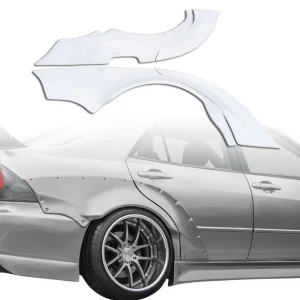 FRP MSV Wide Body 65mm Fender Flares (rear) 4pc > Lexus IS300 2000-2005> 4dr - image 1