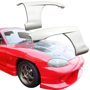 ModeloDrive FRP GVAR Wide Body 15mm Fenders (front) > Mazda Miata MX-5 (NB) 1998-2005 - image 1