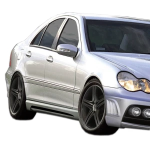 2001-2007 Mercedes C Class W-1 Side Skirts - image 1