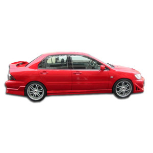 2002-2003 Mitsubishi Lancer Walker Side Skirts Rocker Panels - 2 Piece - image 1