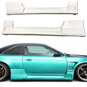 FRP ORI RACE Side Skirts > Nissan 240SX (S14) 1995-1998 - image 1