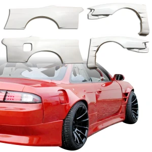 FRP ORI t3 45/55mm Fenders Set > Nissan 240SX (S14) 1997-1998 - image 1