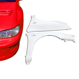 ModeloDrive FRP LS WRC 22B Wide Body Fenders (front) 2pc > Subaru Impreza (GC8) 1993-2001 > 2/4dr - image 1 ModeloDrive FRP LS WRC 22B Wide Body Fenders (front) 2pc > Subaru Impreza (GC8) 1993-2001 > 2/4dr - image 1
