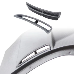 Carbon Fiber GT3-XL Fender Vents (rear) 2pc > Chevrolet Corvette (C6) 2005-2013 - image 1