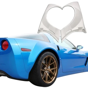 FRP GT3-XL Wide Body Fenders (rear) 2pc > Chevrolet Corvette (C6) 2005-2013 - image 1