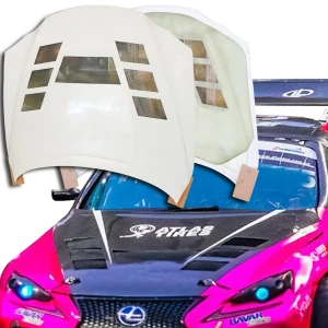 FRP ATIR Hood > Lexus SC430 2002-2010 - image 1
