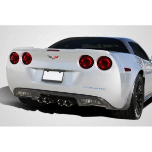 2005-2013 Chevrolet Corvette ZR Edition Carbon Fiber Rear Lip - image 1