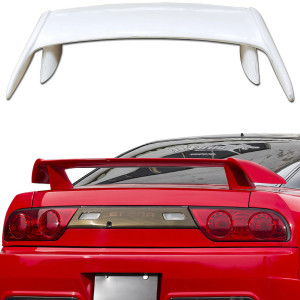 ModeloDrive FRP Type-X Trunk Spoiler Wing > Nissan 240SX 1989-1994 > 3dr Hatch - image 1