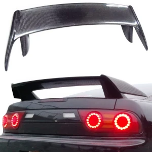Carbon Fiber Type-X Trunk Spoiler Wing > Nissan 240SX 1989-1994 > 3dr Hatch - image 1