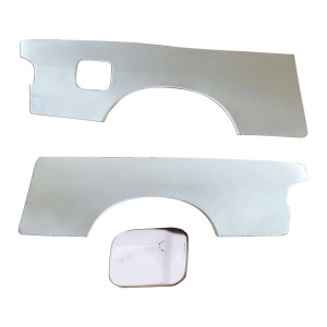 ModeloDrive FRP DMA Wide Body Fenders 30mm (rear) /w Gas Cap > Nissan Silvia (S13) 1989-1994 - image 1