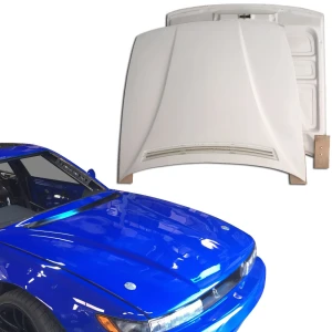 FRP ORI v2 Hood > Nissan Silvia (S13) 1989-1994 - image 1