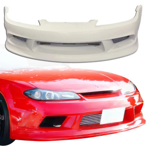 ModeloDrive FRP VERT EDG Wide Body Front Bumper > Nissan Silvia (S15) 1999-2002 - image 1 ModeloDrive FRP VERT EDG Wide Body Front Bumper > Nissan Silvia (S15) 1999-2002 - image 1