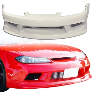FRP VERT EDG Wide Body Front Bumper > Nissan Silvia (S15) 1999-2002 - image 1