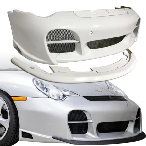 FRP TART GT Front Bumper w Lip Grille > Porsche 911 (996) 2002-2004 - image 1