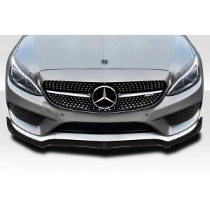 2015-2021 Mercedes C Class W205 Duraflex Fortune Front Lip - 1 Piece ( For AMG Bumper only) (S) - image 1