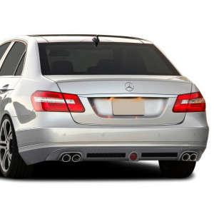 2010-2013 Mercedes E Class W212 Urethane AF-1 Rear Add-On Spoiler (base model) ( PUR-RIM ) - 1 Piece (S) - image 1