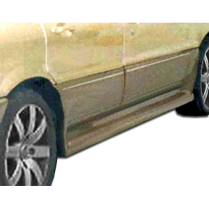 1989-1993 Mitsubishi Galant Cyber Side Skirts Rocker Panels - 2 Piece (S) - image 1