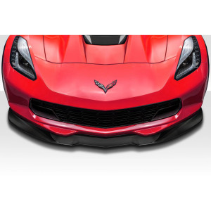 2014-2019 Chevrolet Corvette C7 Duraflex Apex Front Splitter - 3 Piece - image 1