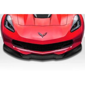 2014-2019 Chevrolet Corvette C7 Apex Front Splitter - 3 Piece - image 1