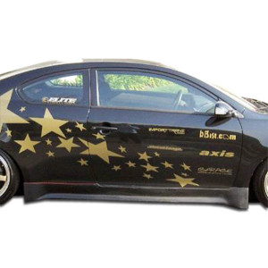 2005-2010 Scion tC Polyurethane Touring Side Skirts Rocker Panels - 2 Piece (S) - image 1