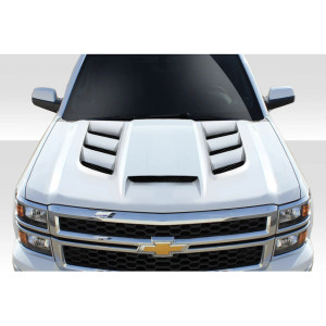 2014-2015 Chevrolet Silverado Viper Look Hood - 1 Piece - image 1