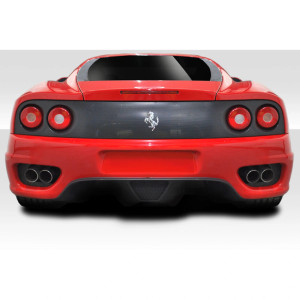 1999-2004 Ferrari 360 Modena Challenge Look Rear Bumper - 1 Piece - image 1