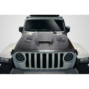 2018-2025 Jeep Wrangler Hellcat Carbon Fiber Hood - image 1