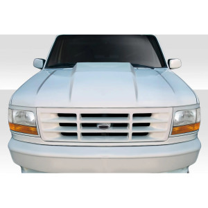 1992-1996 Ford F-150 / Bronco Duraflex Cowl Hood - 1 Piece - image 1