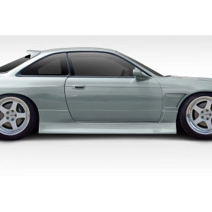 1995-1998 Nissan 240SX S14 Duraflex Type U V2 Side Skirts Rocker Panels - 2 Piece - image 1