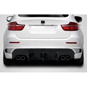 2008-2014 BMW X6M AK-M Carbon Fiber Rear Lip - image 1