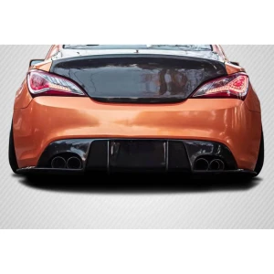 2010-2016 Hyundai Genesis Coupe DriTech Speedster Rear Diffuser - 1 Piece - image 1