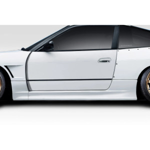 1989-1994 Nissan 240SX S13 V Speed Wide Body Side Skirt Rocker Panels - 2 Piece (S) - image 1